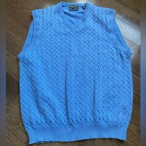 Lyle & Scott Knit Cotton Sweater Vest Men’s Large